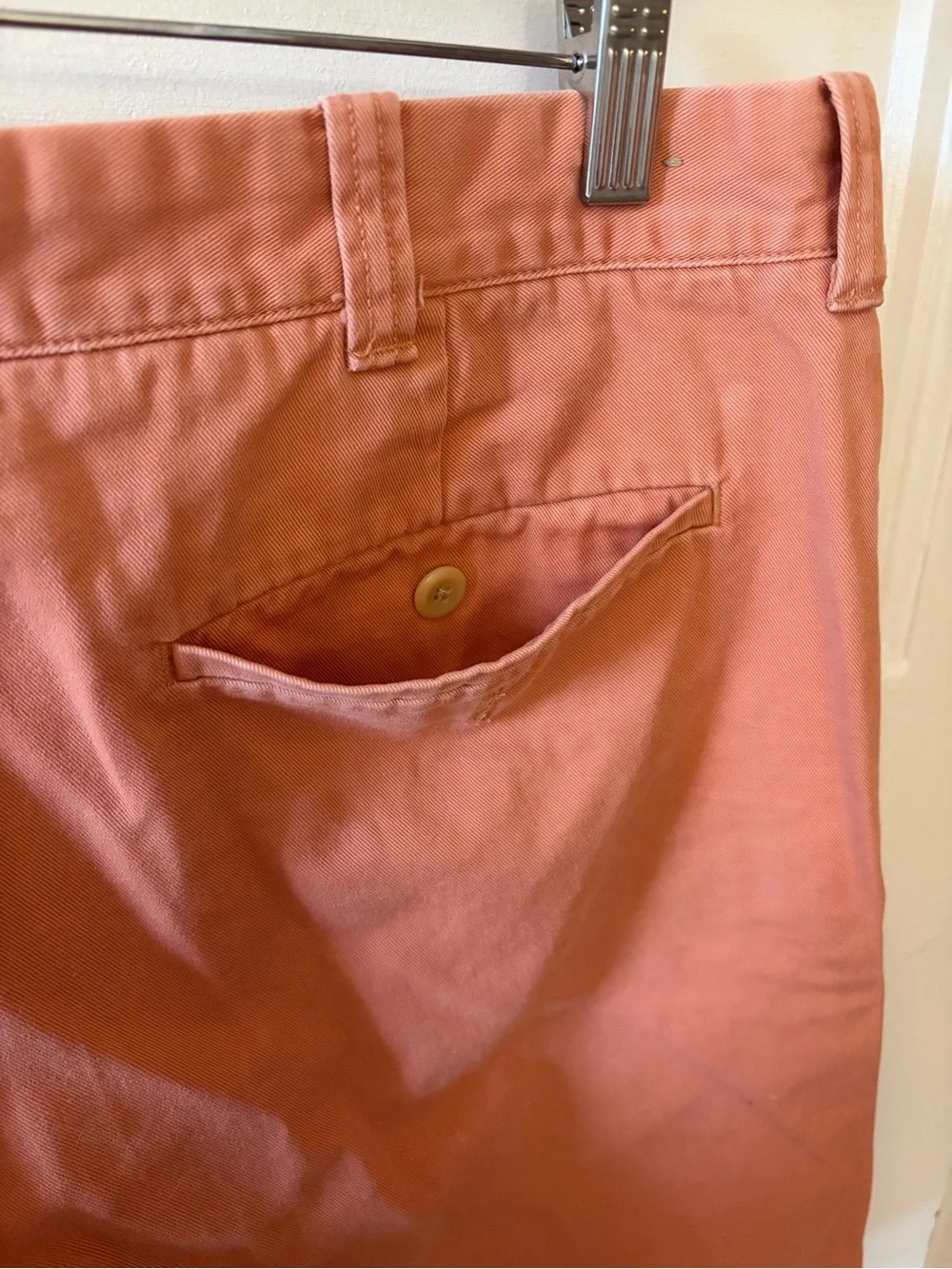🌻J. Crew Men's Coral Cotton Chino Shorts